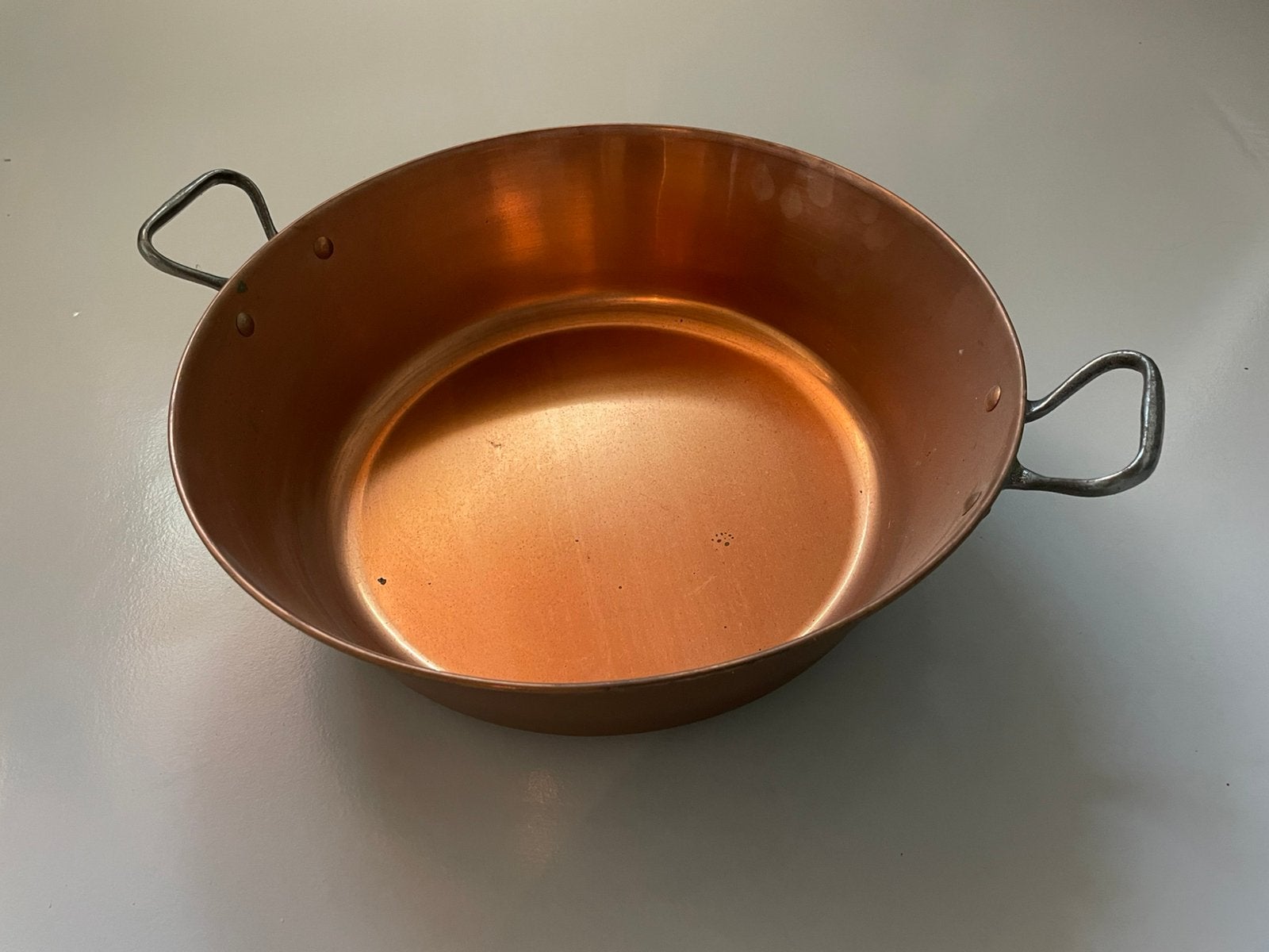 “Vintage” koperen jampan / confituurpan 38 cm, Ophalen of Verzenden, Nieuw