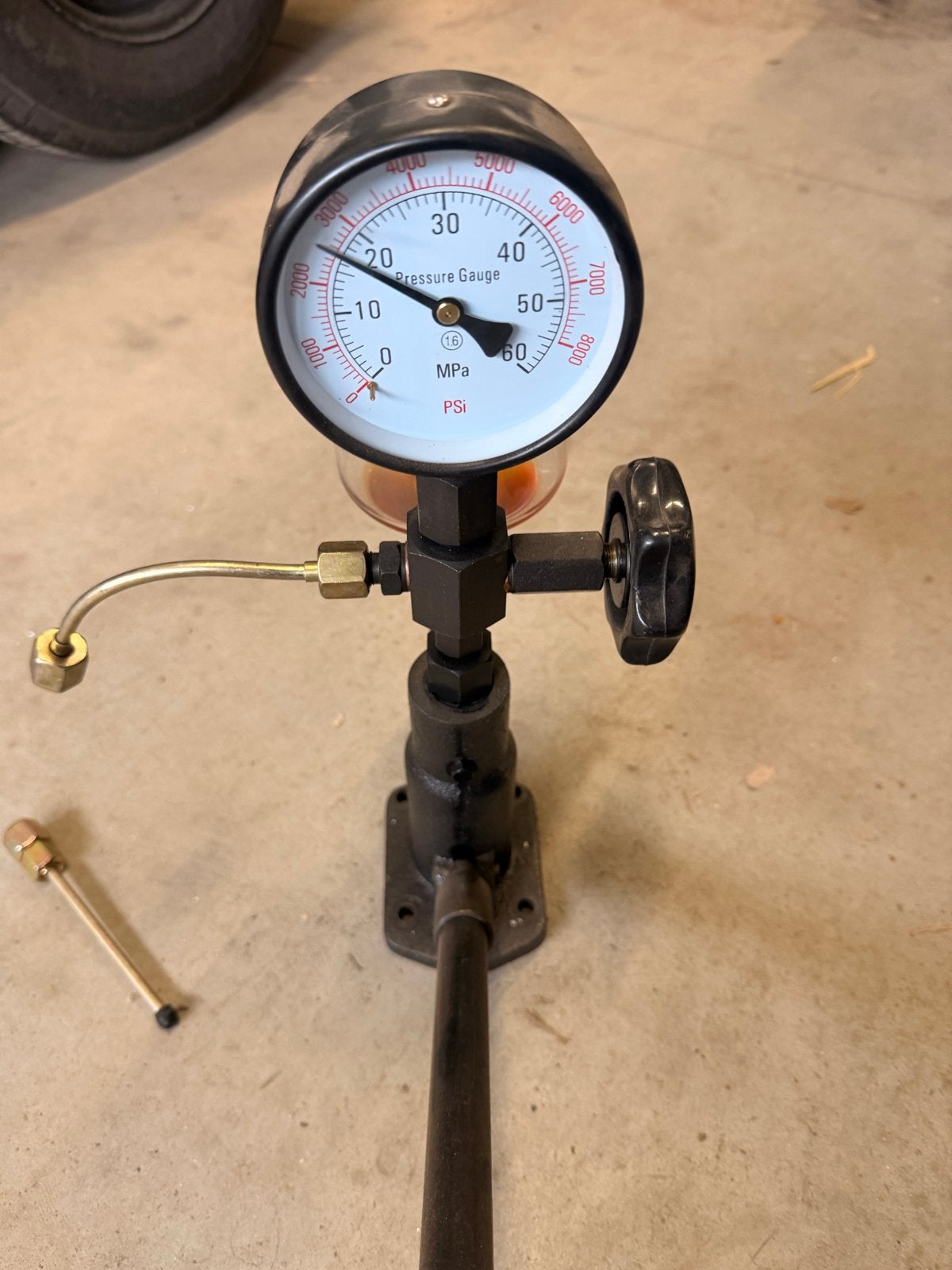 Diesel Injector verstuiver tester testapparaat, Ophalen of Verzenden, Gebruikt, Universele onderdelen