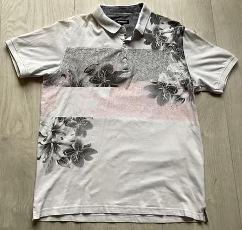 Wit Poloshirt maat XL van Scamm, Wit, Maat 56/58 (XL), Ophalen of Verzenden, Zo goed als nieuw