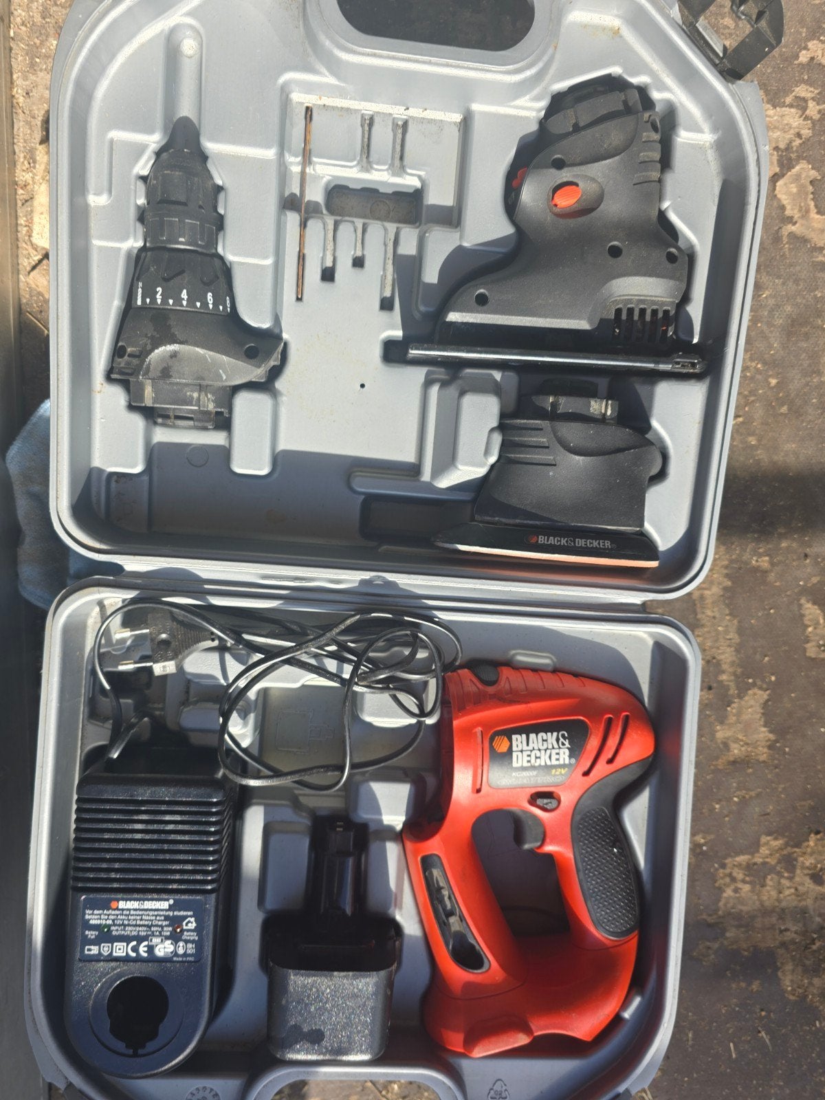 Black & Decker Quattro 12V Boor- en Schroefmachine Set, Doe-het-zelf en Verbouw, Gebruikt, Variabele snelheid, Ophalen of Verzenden