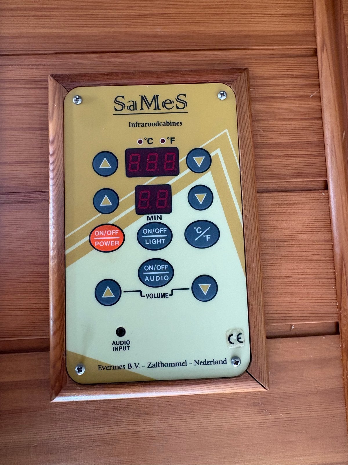 SaMes Infraroodcabine - Zo goed als nieuw, Sport en Fitness, Sauna, Ophalen, Gebruikt, Infrarood, Complete sauna