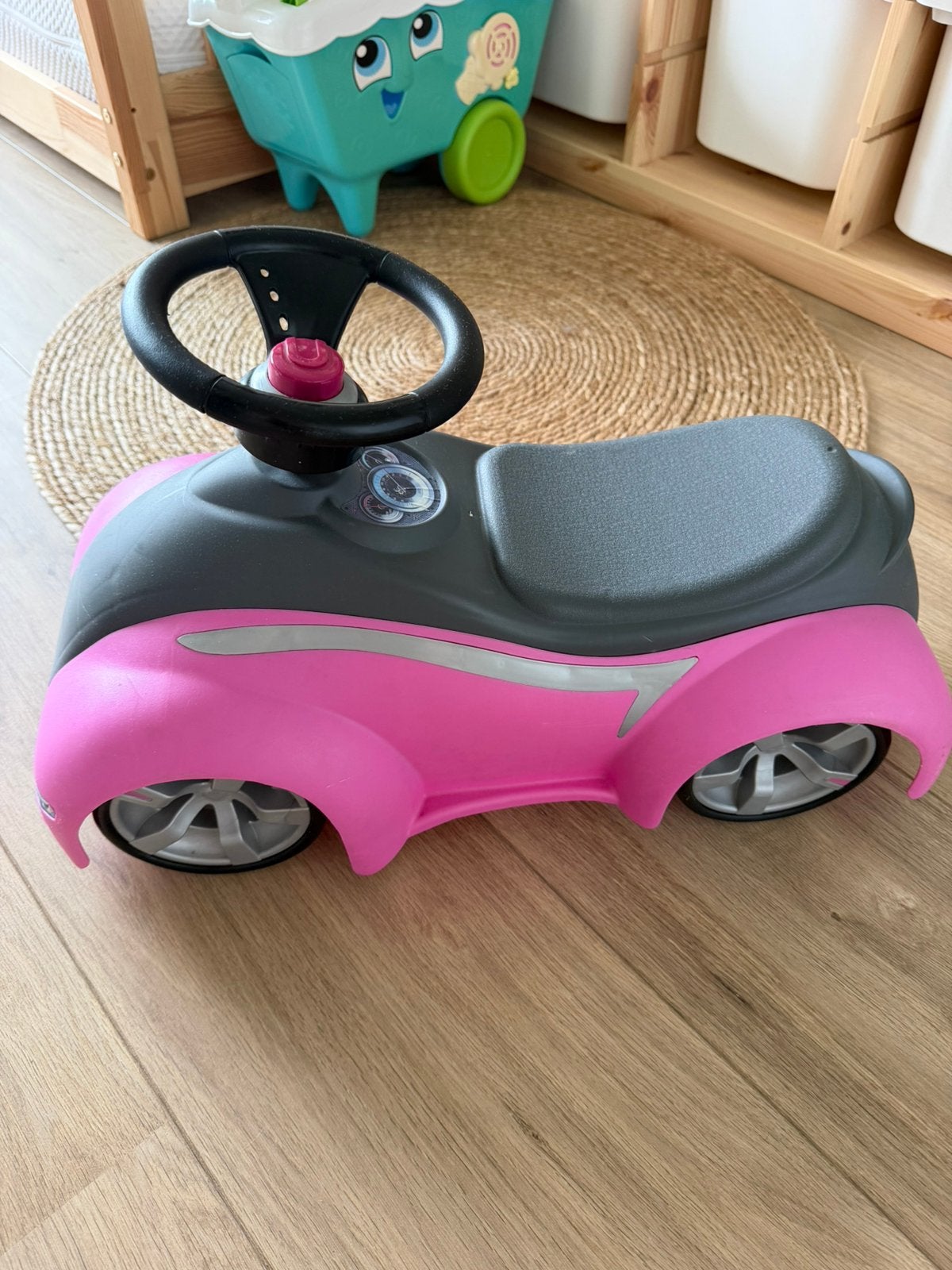 Loopauto roze, Ophalen, Zo goed als nieuw