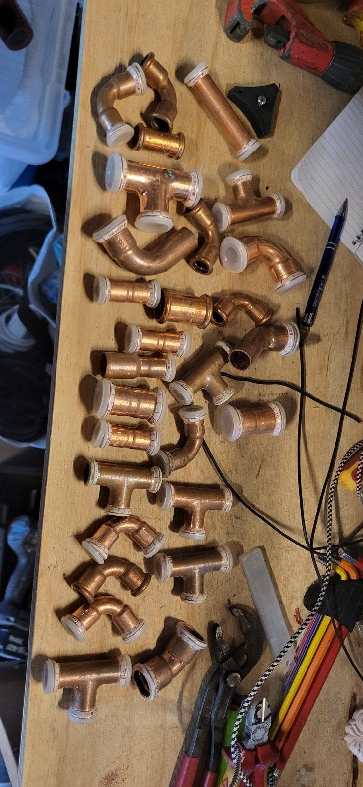 diverse mapress koppelingen, Ophalen of Verzenden, Nieuw, Overige materialen, Overige typen