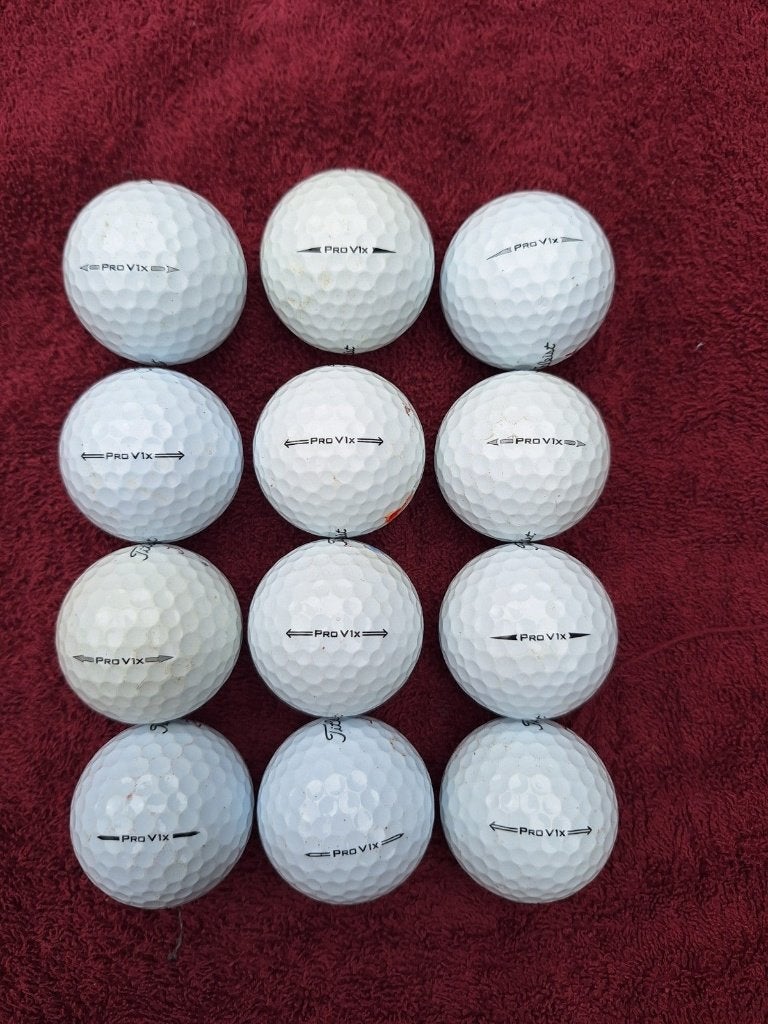 Titleist Golfbal 12 stuks Pro-V1-x, Sport en Fitness, Golf, Ophalen of Verzenden, Zo goed als nieuw, Bal(len), Overige merken