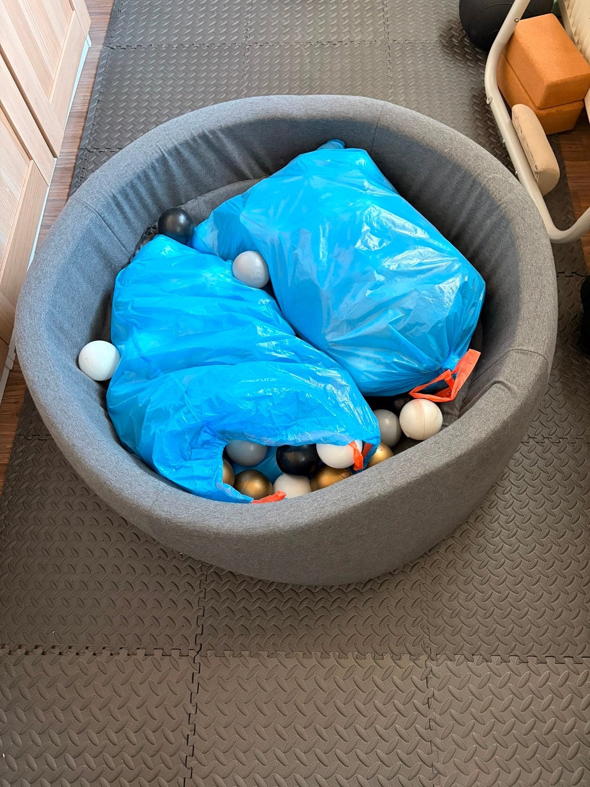 Ballenbak met ballen, Ophalen, Gebruikt, Overige typen