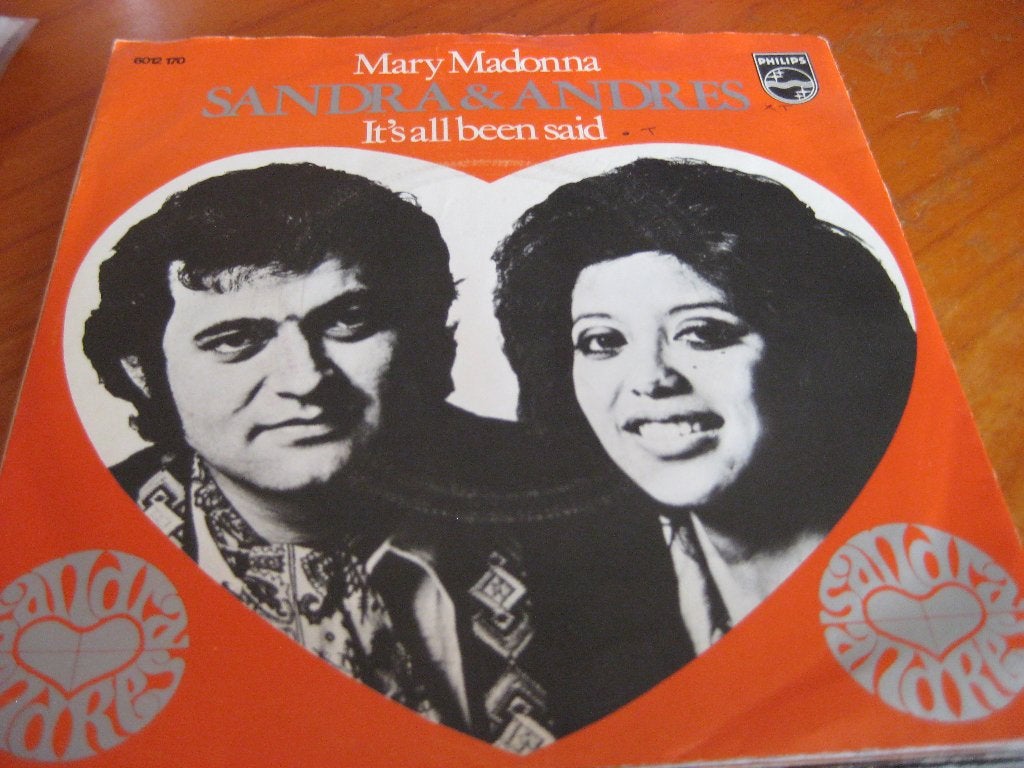 Sandra + Andres: Mary Madonna (NO79), Ophalen of Verzenden, Zo goed als nieuw, Pop