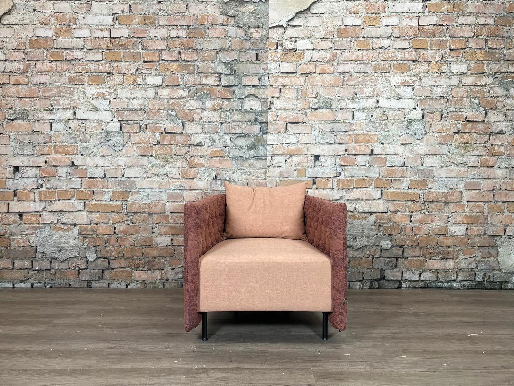Naughtone Cloud Plain roze gemêleerd bij TheReSales, Huis en Inrichting, Fauteuils, Ophalen, Minder dan 75 cm, Design, Zo goed als nieuw