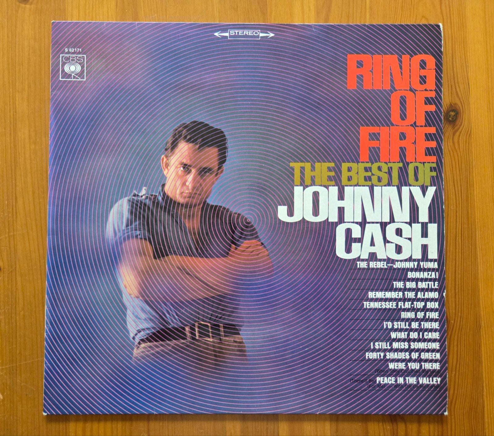 Johnny Cash Ring of Fire: The Best of Johnny Cash, Ophalen of Verzenden, Gebruikt, 12 inch