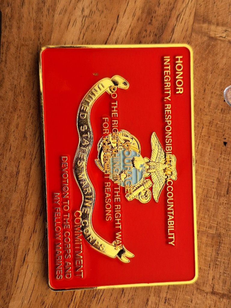 Coin us mariniers, Ophalen of Verzenden, Marine, Amerika, Overige typen
