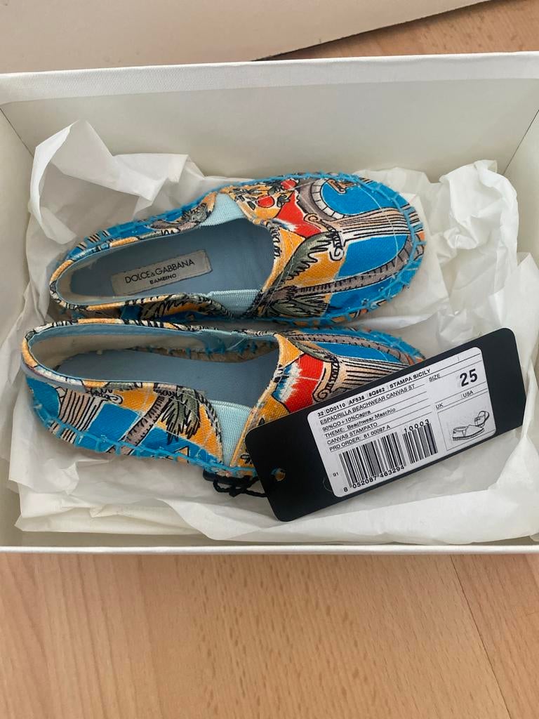 Dolce & Gabbana espadrilles maat 25 NIEUW!, Kinderen en Baby's, Jongen of Meisje, Schoenen, Nieuw, Ophalen of Verzenden