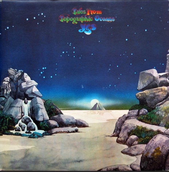 LP - Yes ‎– Tales From Topographic Oceans, Ophalen of Verzenden, Gebruikt, 12 inch