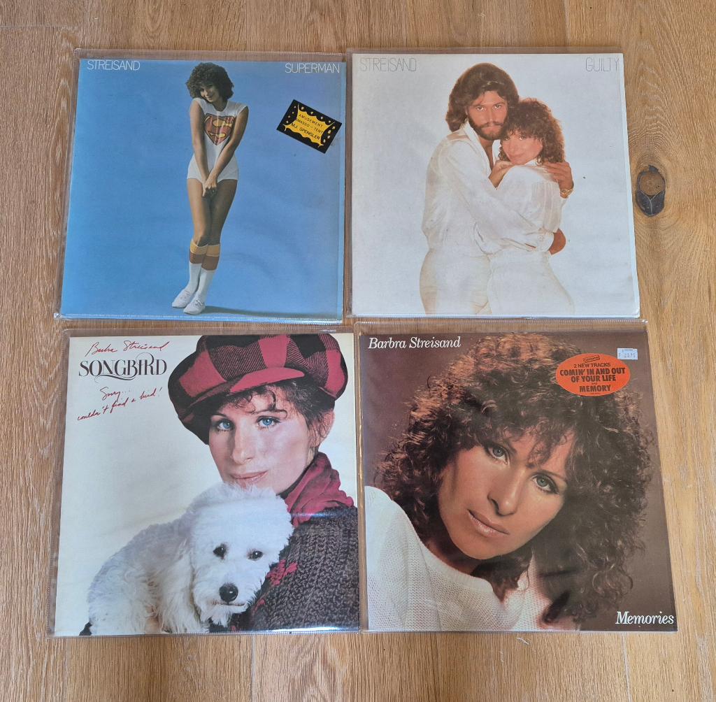 4 lp's van Barbra Streisand, Ophalen of Verzenden, Zo goed als nieuw, Overige formaten