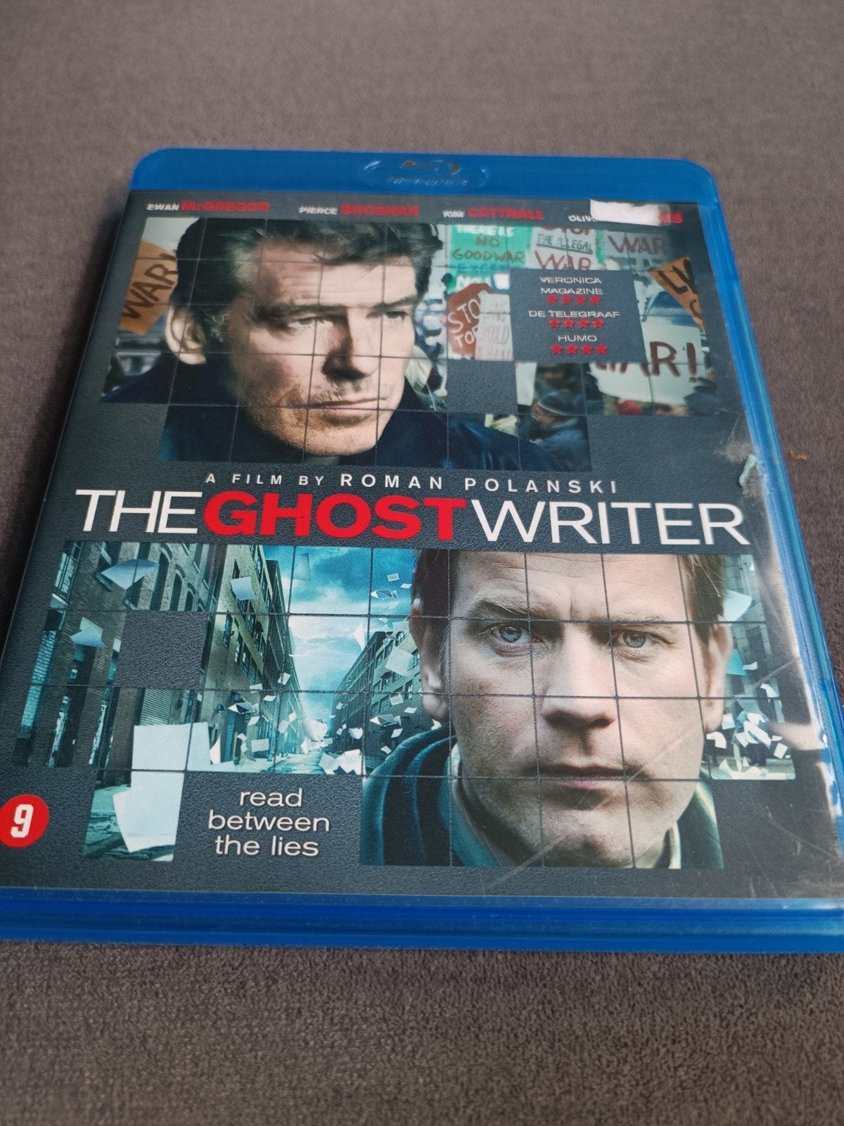 The ghost writer - bluray, Ophalen of Verzenden, Zo goed als nieuw, Actie