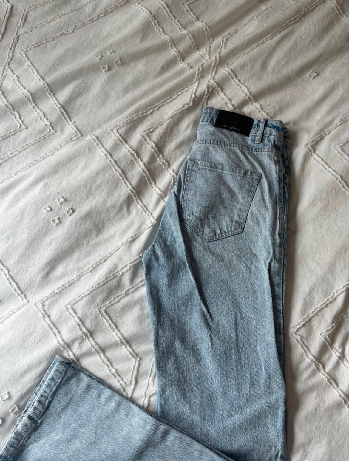 Stradivarius jeans, Ophalen of Verzenden, Gedragen, Blauw, W33 - W34 (confectie 48/50)
