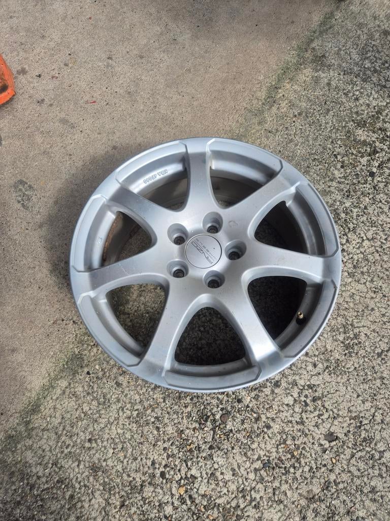 Aluminium velgen  4x anzio Wheels, Auto-onderdelen, Banden en Velgen, Ophalen, Gebruikt, Zomerbanden, Velg(en)