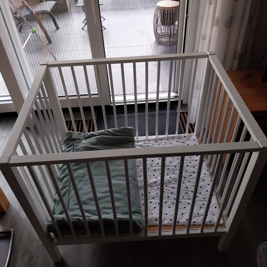 Baby box, Kinderen en Baby's, Boxen, Ophalen, Gebruikt, Rechthoekig, In hoogte verstelbaar