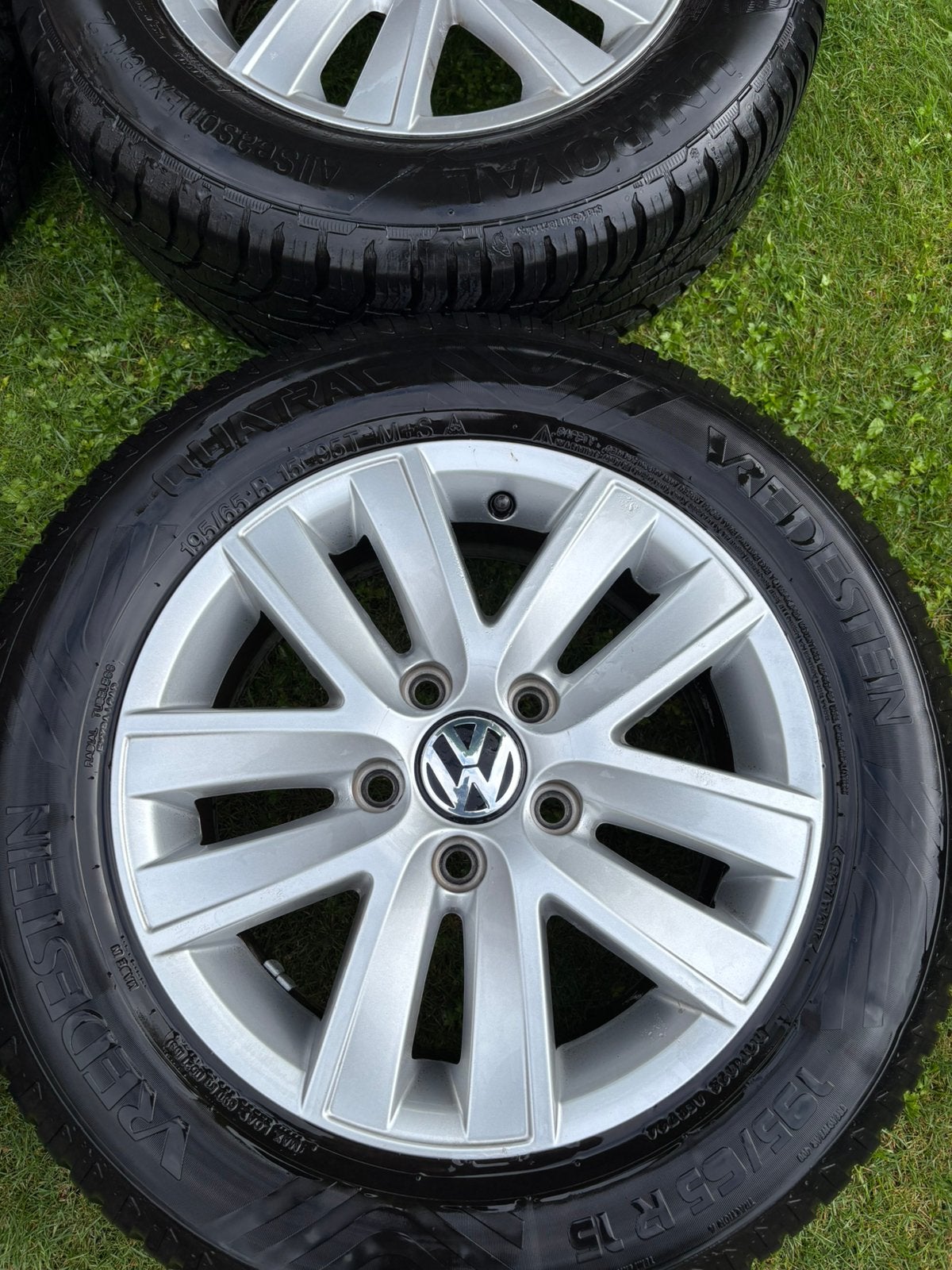 Banden+velgen set, Ophalen, Bestelwagen, 15 inch, All Season