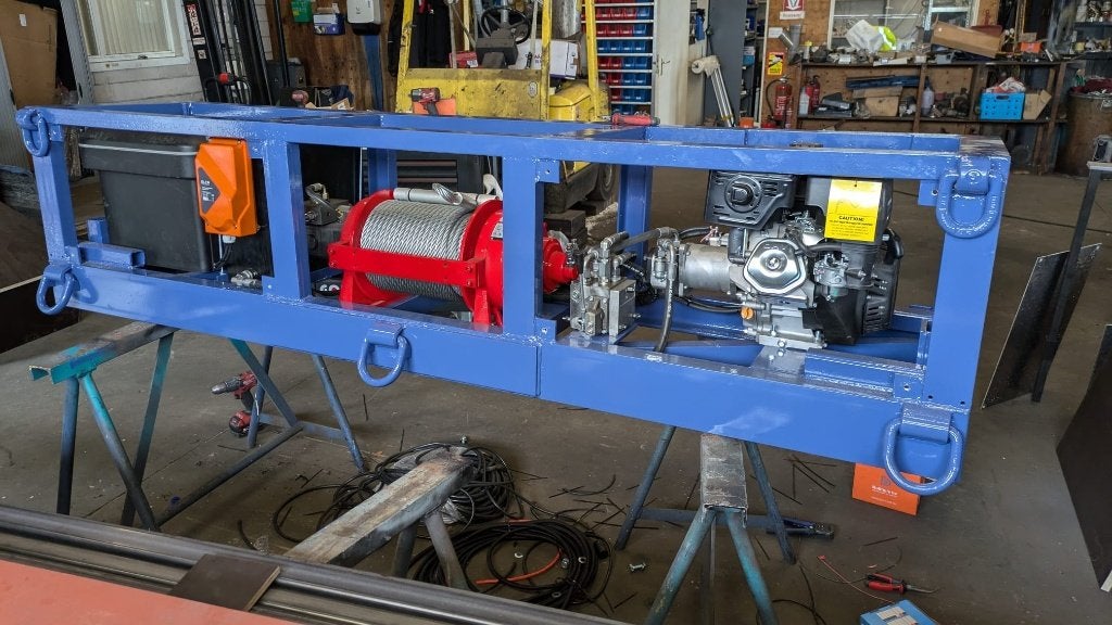 Hydraulische lier 9 Ton 48mtr kabel 14mm KOMPAKT runva, Nieuw, Ophalen of Verzenden, Info@lierenwinkel.eu, Runva