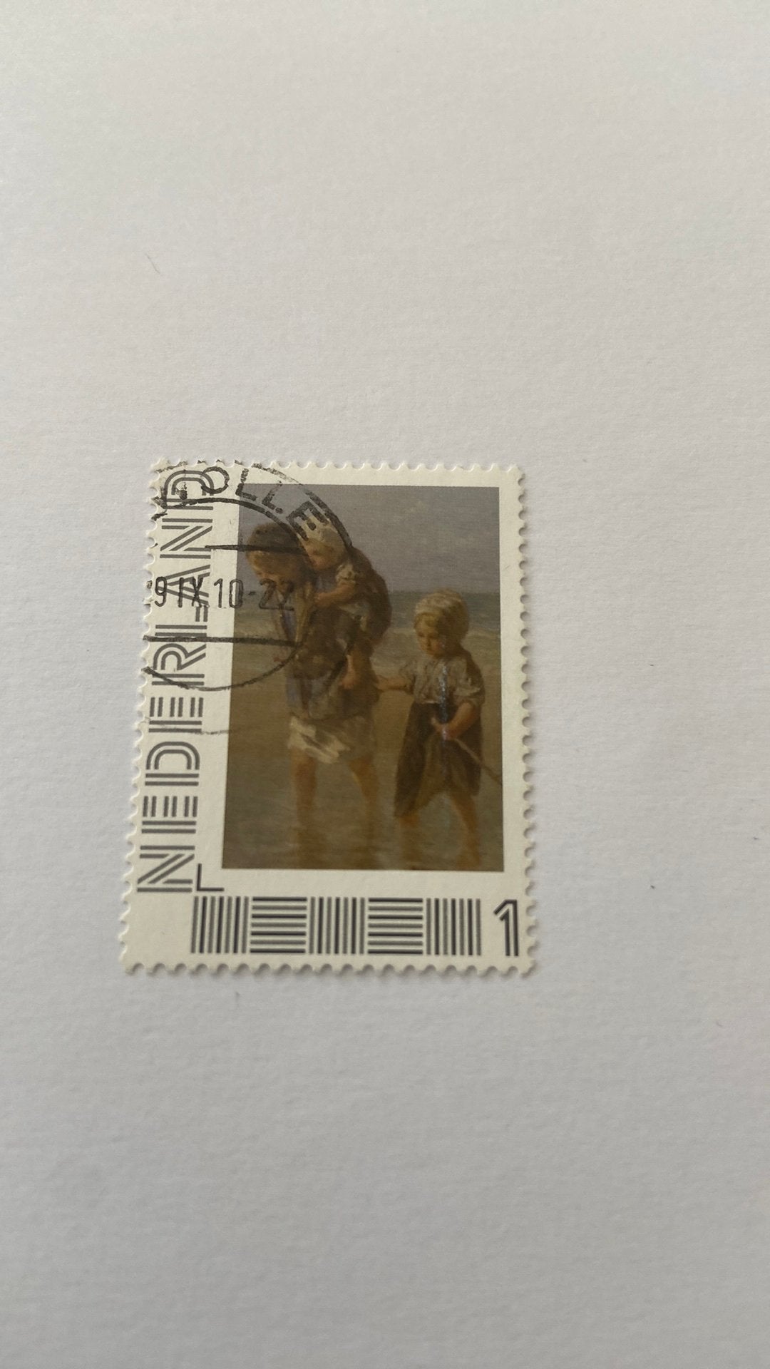 Nederland, Verzenden, Gestempeld