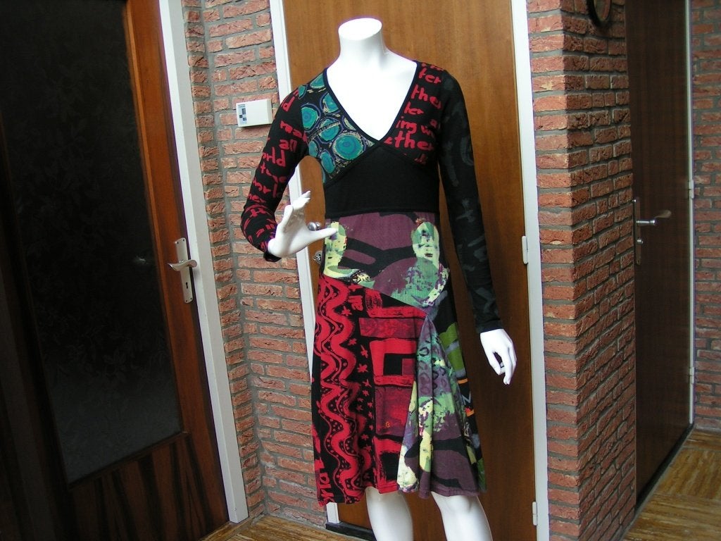 DESIGUAL jurk,Mt S als nieuw, Tweedehands, Ophalen of Verzenden, Zo goed als nieuw, Desigual