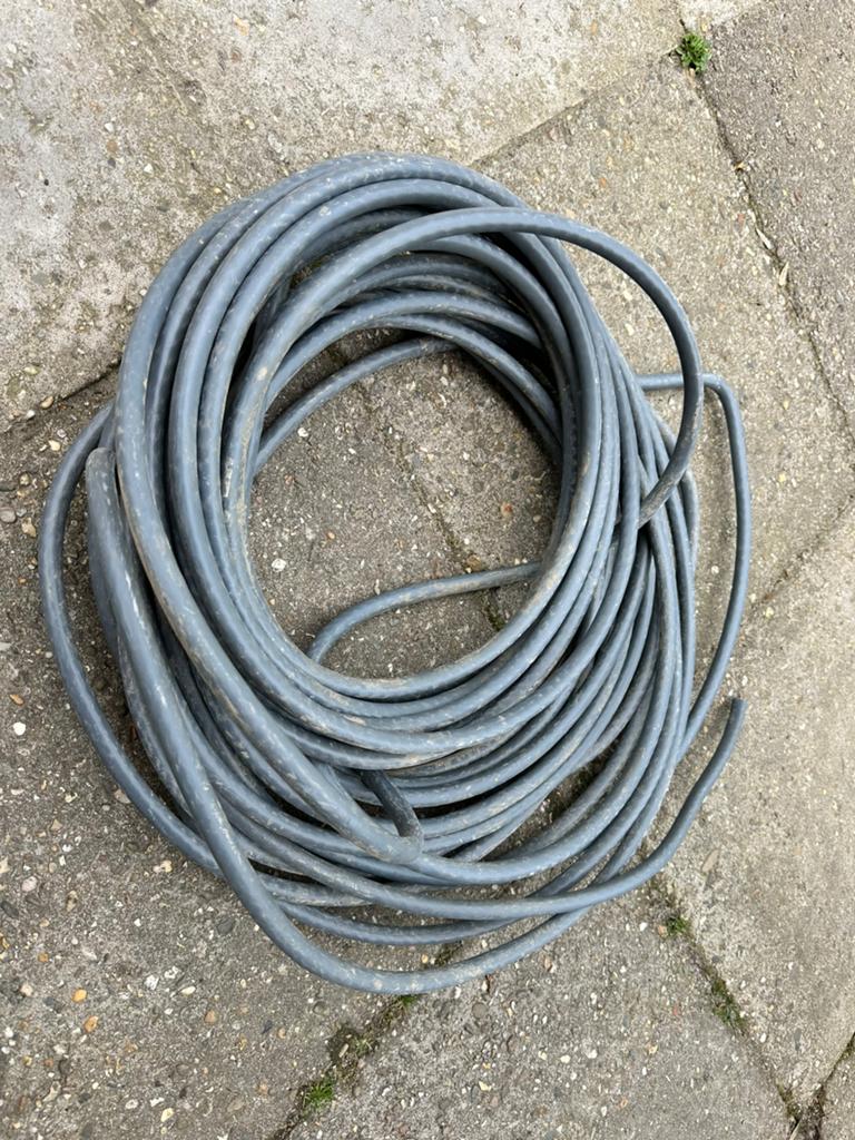 27m VO-YMVK-as Grondkabel 3x2,5 + AS 2,5 – Nieuw, Ophalen of Verzenden, Nieuw, Kabel of Snoer