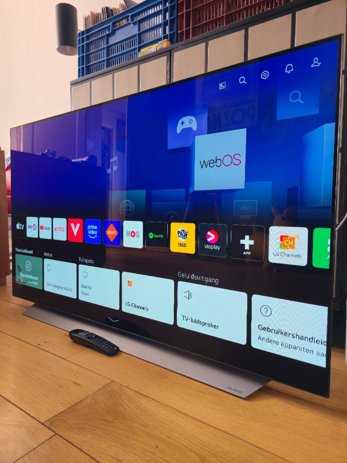 LG C1 OLED 55 inch- Zo goed als nieuw, Ophalen, Zo goed als nieuw, 100 cm of meer, 4k (UHD)