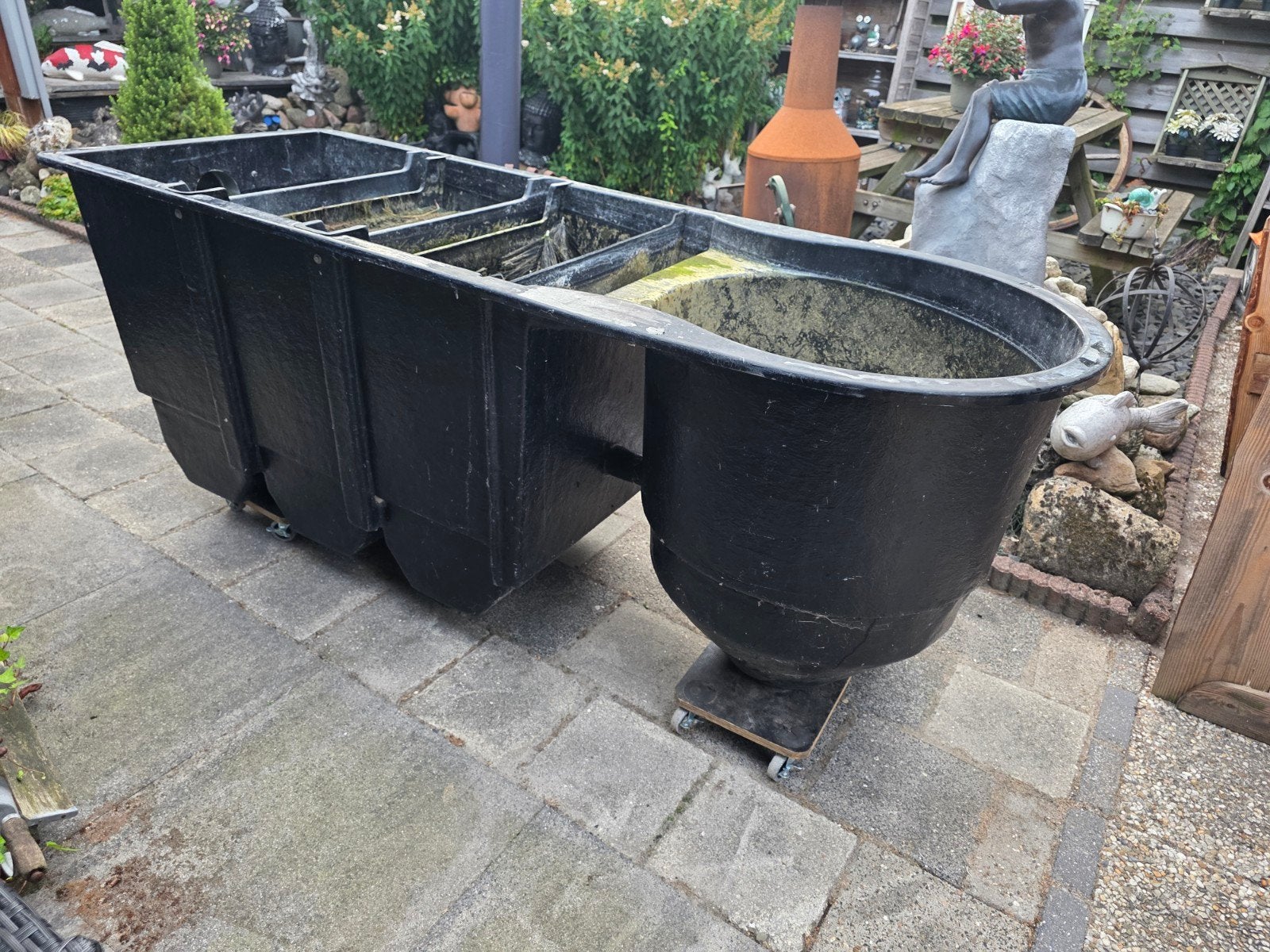 zeer nette 3 kamerfilter met vortec, Ophalen, Gebruikt, Vijverfilter