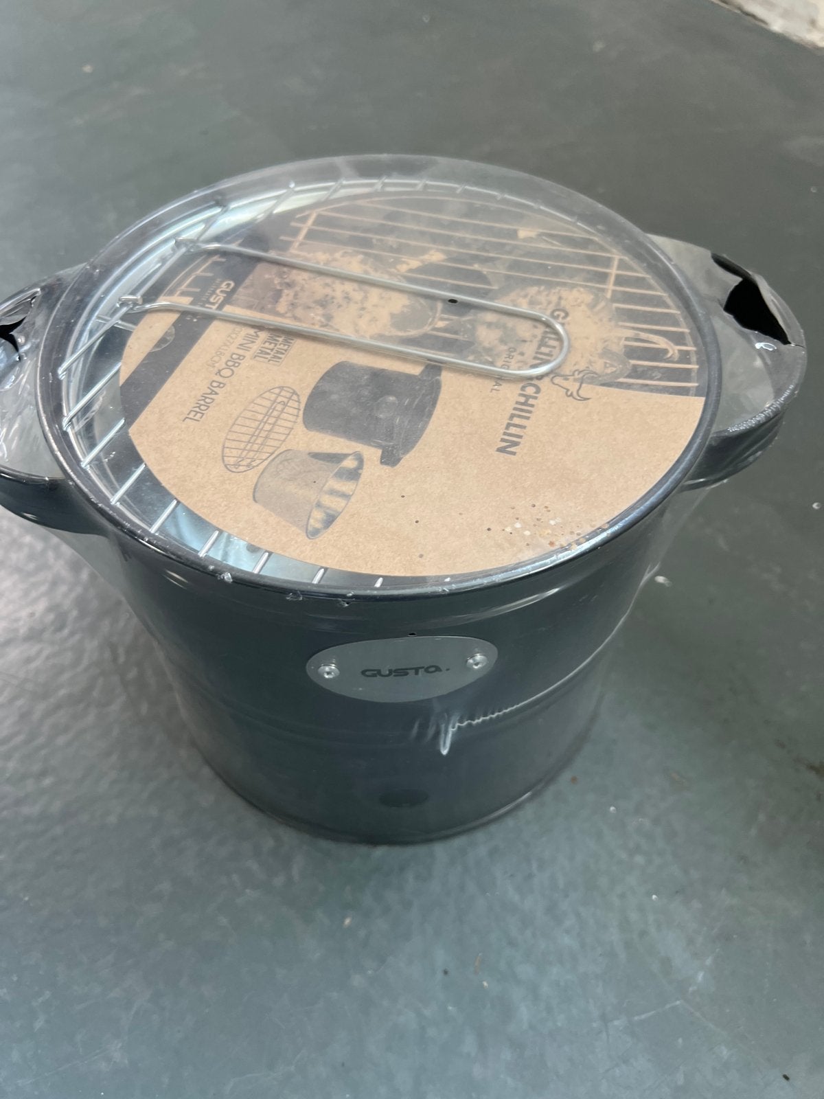 Gusto Mini BBQ Barrel - Nieuw in verpakking, Ophalen of Verzenden, Nieuw