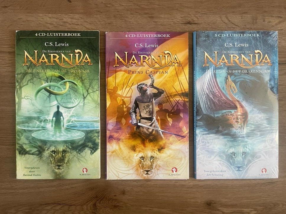 De Kronieken van Narnia - 3 luisterboeken (CD-set), Ophalen of Verzenden, Cd, Kind