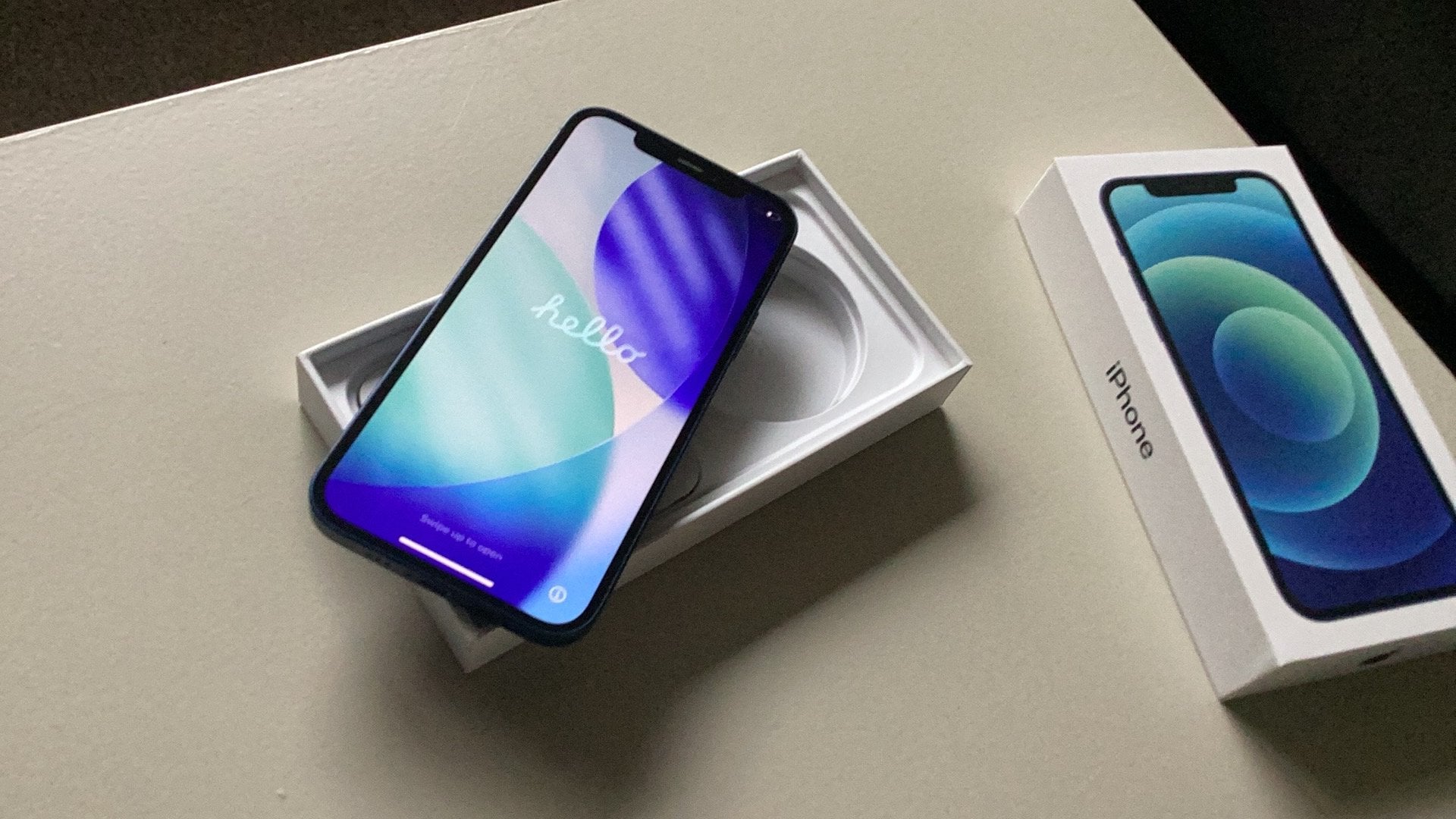 Apple iphone 12, 5G, 128GB, blue, Telecommunicatie, Mobiele telefoons | Apple iPhone, Ophalen, 128 GB, Blauw, Zo goed als nieuw