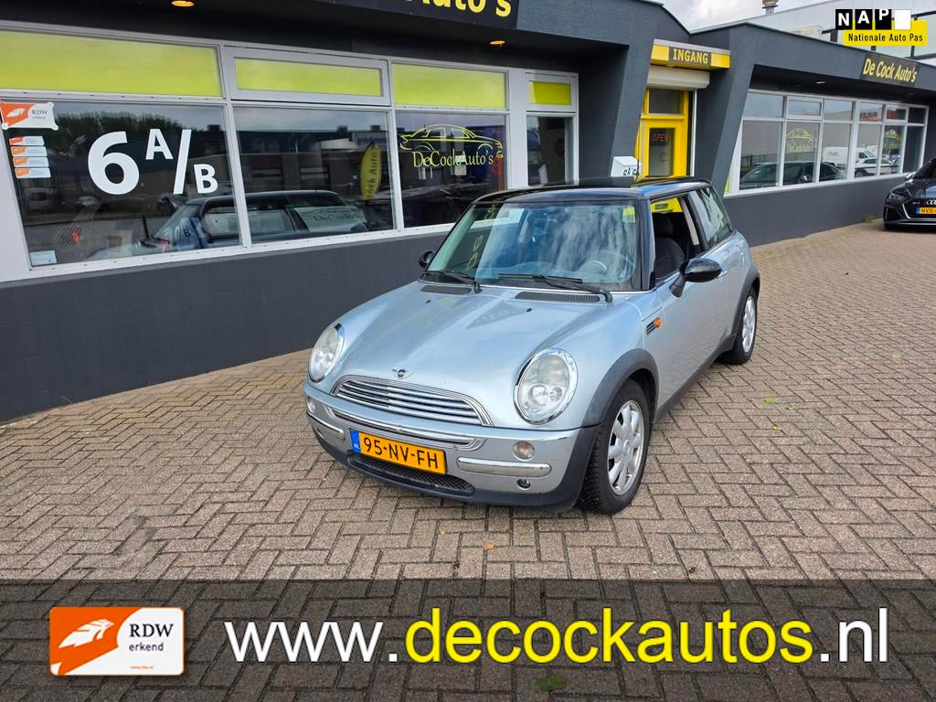 Mini Mini 1.6 One Pepper/AUTOMAAT, Auto's, Mini, Bedrijf, Te koop, One, ABS, Airbags, Airconditioning, Boordcomputer, Centrale vergrendeling