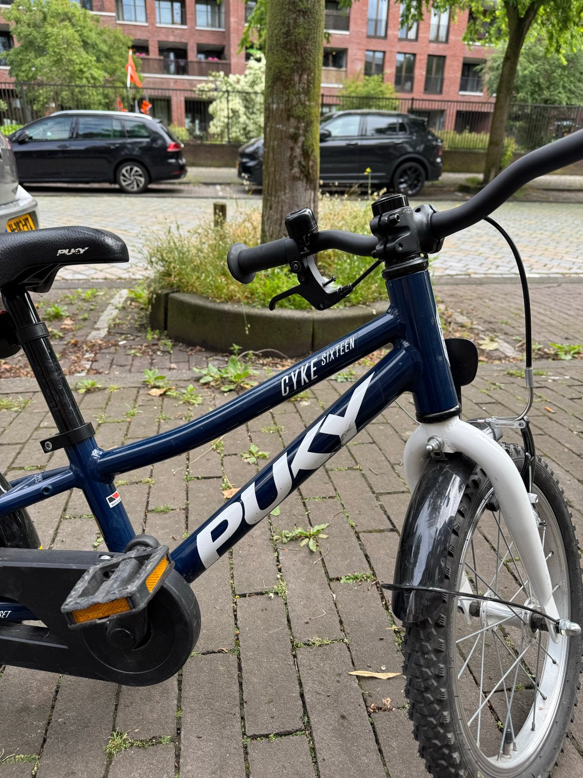 Puky Cyke 16 inch kinderfiets, Ophalen, Gebruikt, Velgrem, 16 tot 20 inch