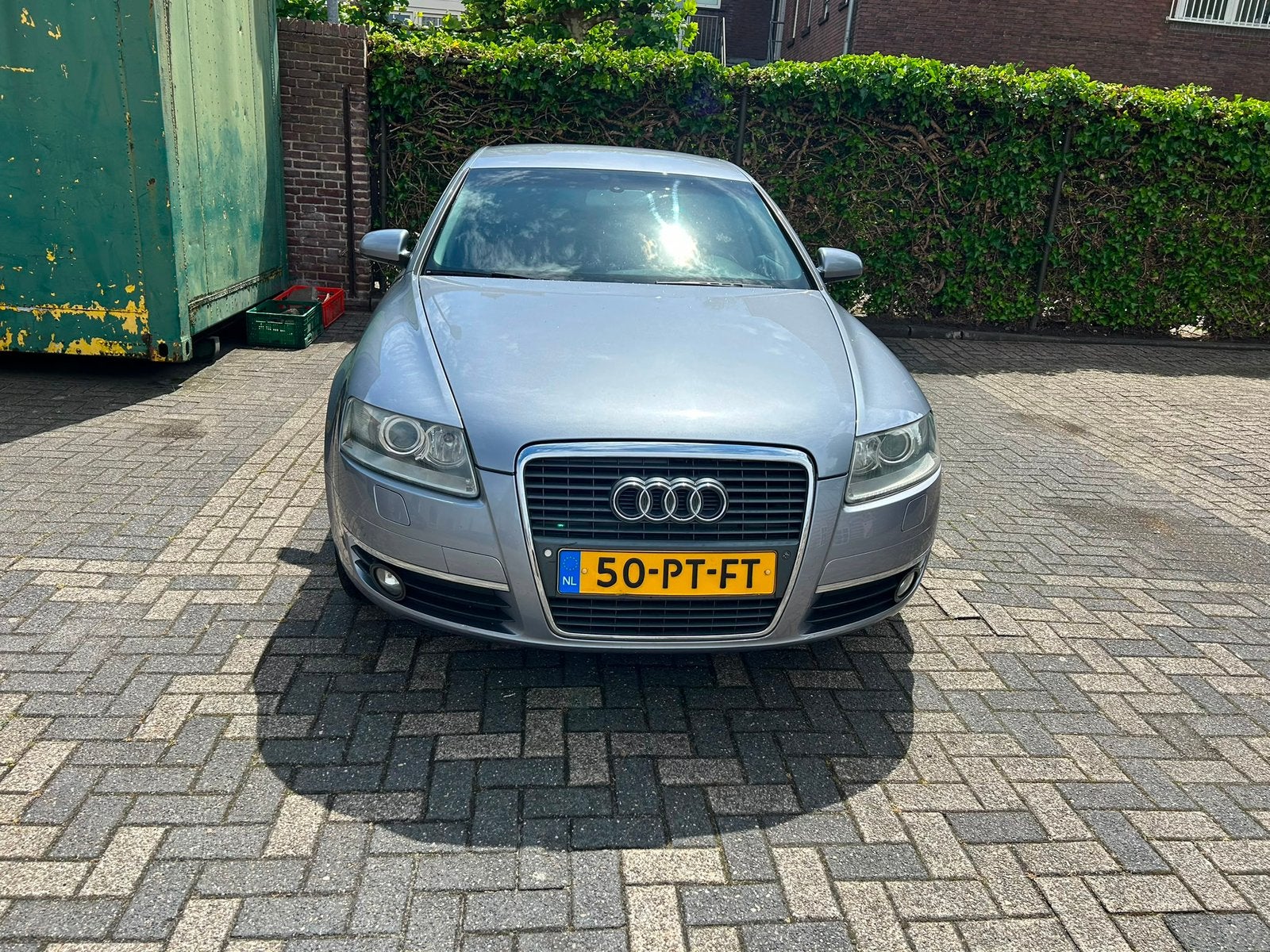 Audi A6 2.4 V6 Automaat 130KW Multitronic 2004 G, Auto's, Audi, 1800 kg, Particulier, Zilver of Grijs, 6 cilinders