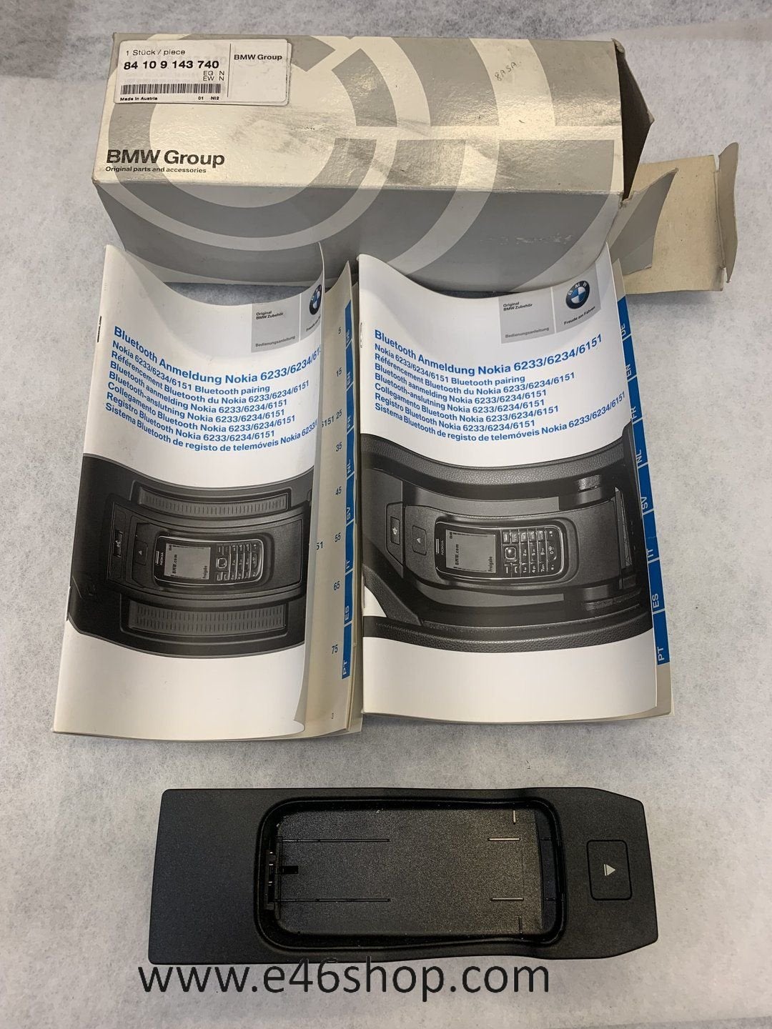 BMW SNAP IN ADAPTER NOKIA 6151 6233/4 OE 84109143740, -, -, Nieuw, Ophalen of Verzenden