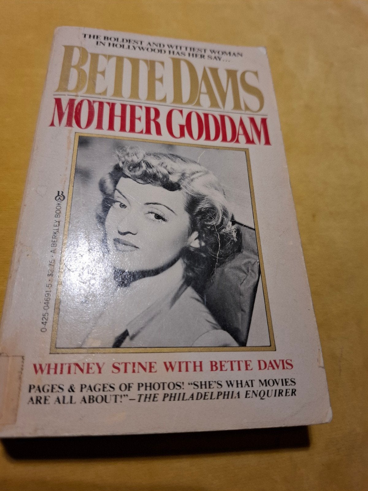 Bette Davis: Mother Goddam - Biografie Filmster, Ophalen of Verzenden, Gelezen, Whitney Stine with Bette Davis, Film, Tv en Media