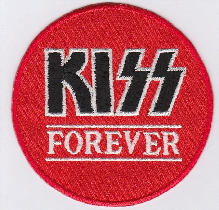 Kiss Forever patch embleem #2, Verzamelen, Verzenden, Nieuw, Kleding