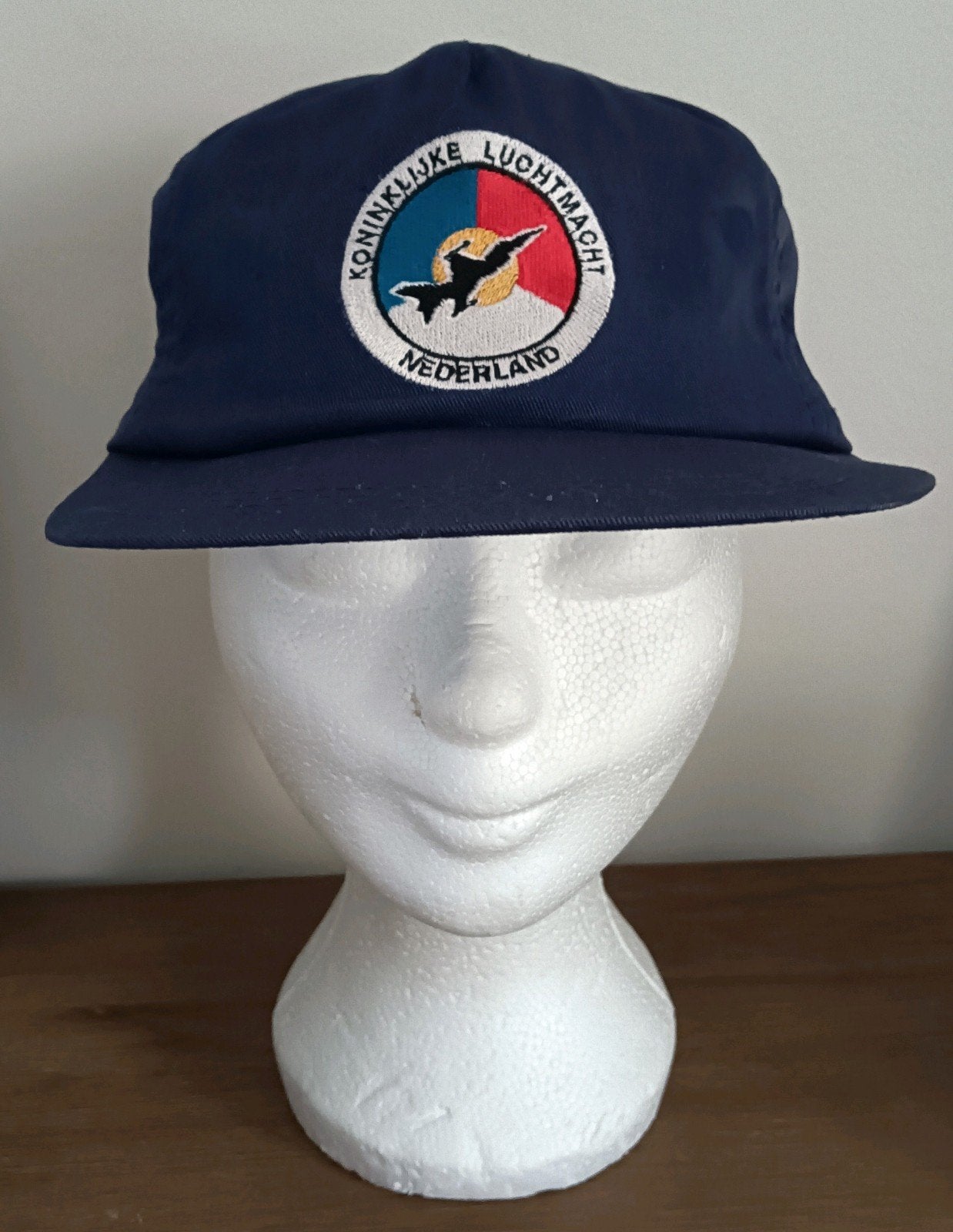Vintage Koninklijke Luchtmacht Nederland Pet, Ophalen of Verzenden, Luchtmacht, Nederland