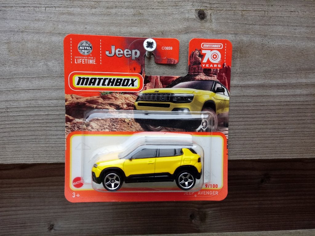 Jeep Avenger Matchbox, Ophalen, Nieuw, Auto