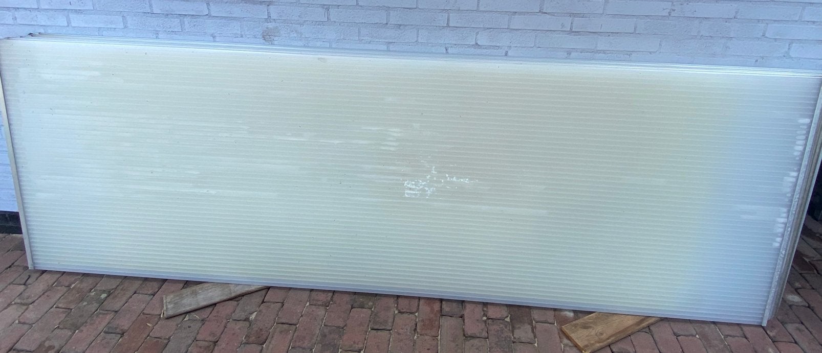 Kanaalplaat polycarbonaat, Ophalen, Gebruikt, Overige materialen