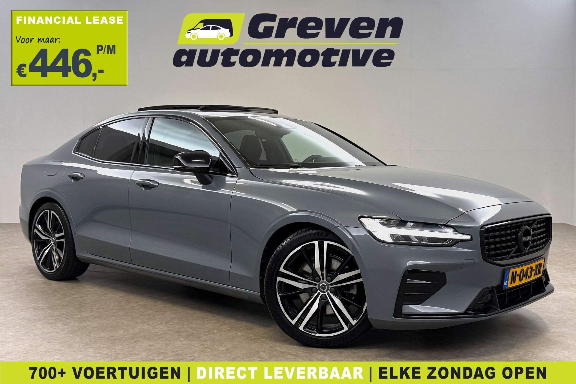 Volvo S60 2.0 B4 R-Design Black Optic | Pano | Virtual | Mem, Euro 6, 4 cilinders, 1969 cc, S60