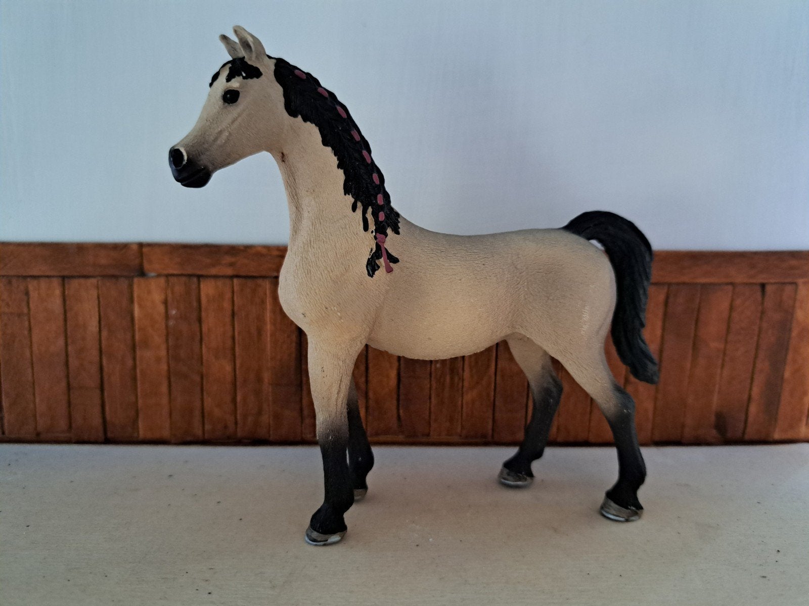 schleich arabier pinto merrie, Ophalen of Verzenden, Zo goed als nieuw, Paard, Beeldje of Figuurtje