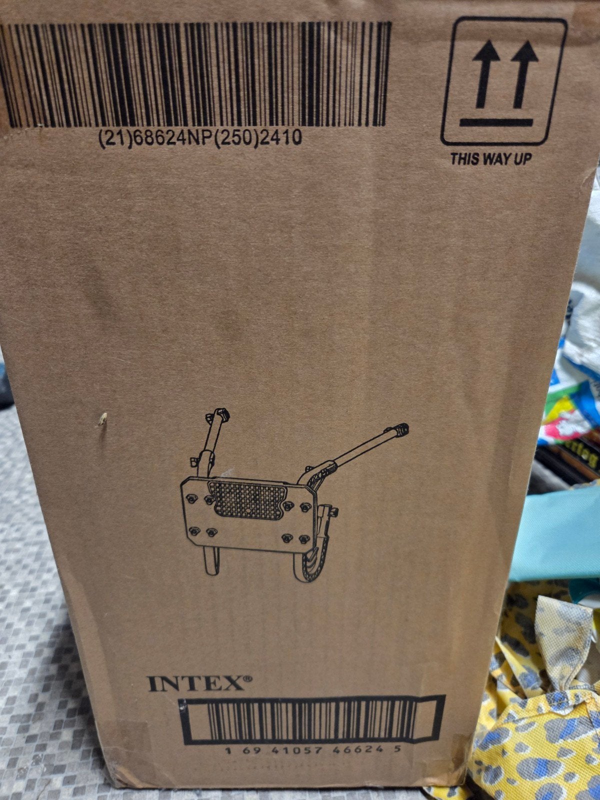 Intex motorbevestigingsset nieuw, Ophalen