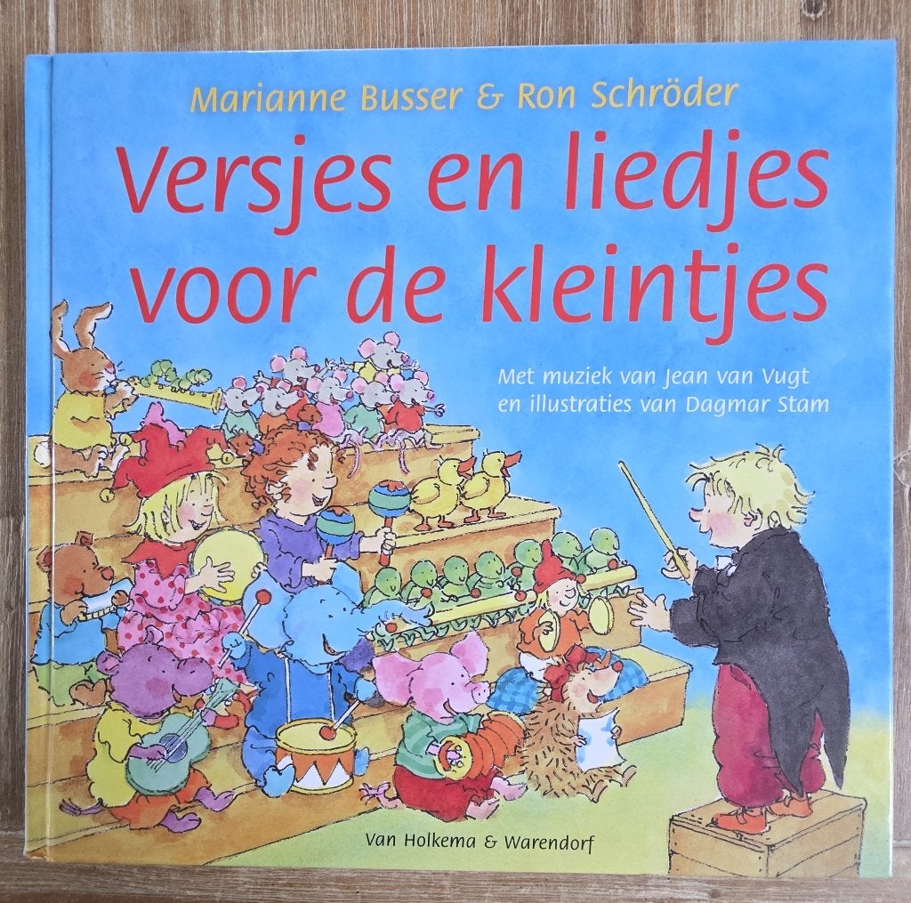 Versjes en liedjes en voor de kleintjes - Busser en Schroder, Ophalen of Verzenden, Zo goed als nieuw, Marianne Busser; Ron Schröder