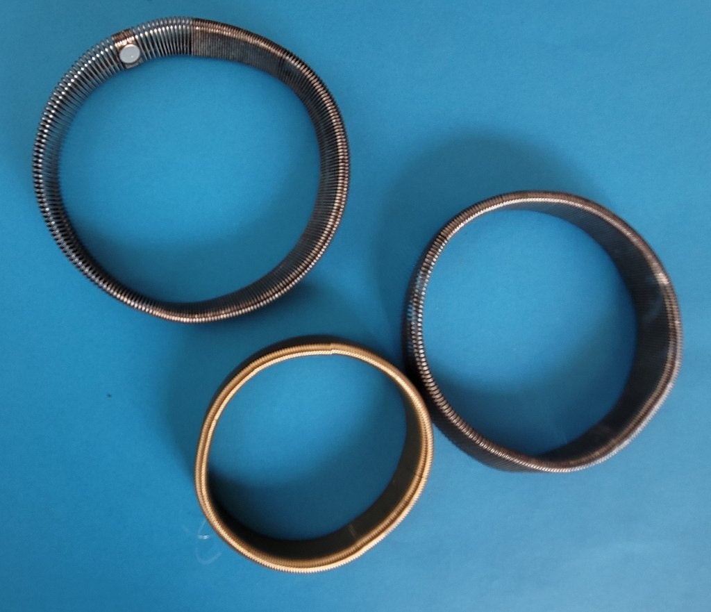 3 vintage mouwophouders, Ophalen of Verzenden, Zilver, Overige materialen