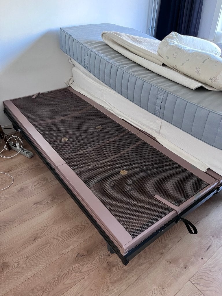 3x Auping verstelbare bedbodems 80x200cm, Huis en Inrichting, Slaapkamer | Matrassen en Bedbodems, Ophalen, Gebruikt, Eenpersoons