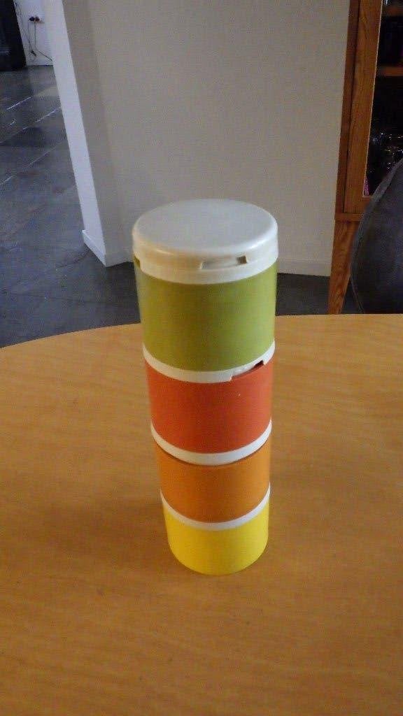 mooie kruidenpotjes van tupperware, Ophalen of Verzenden, Gebruikt, Overige kleuren, Overige typen