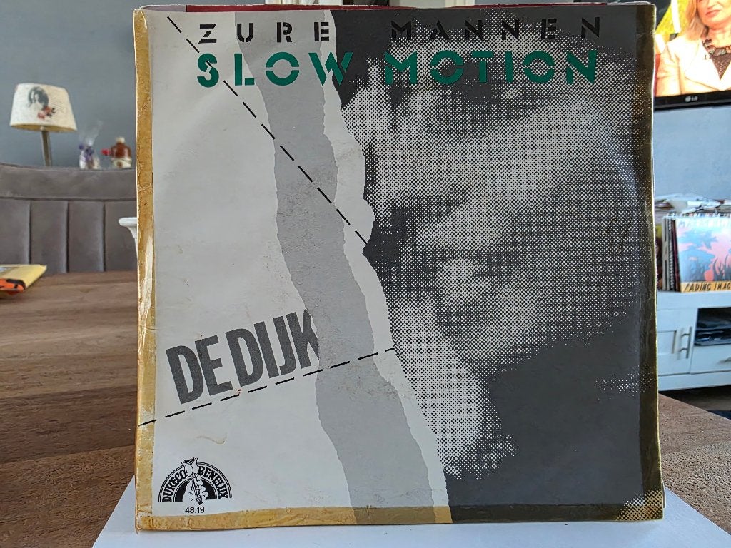 7" Single De Dijk - Slow Motion / Zure Mannen, Gebruikt, 7 inch, Ophalen of Verzenden, Pop