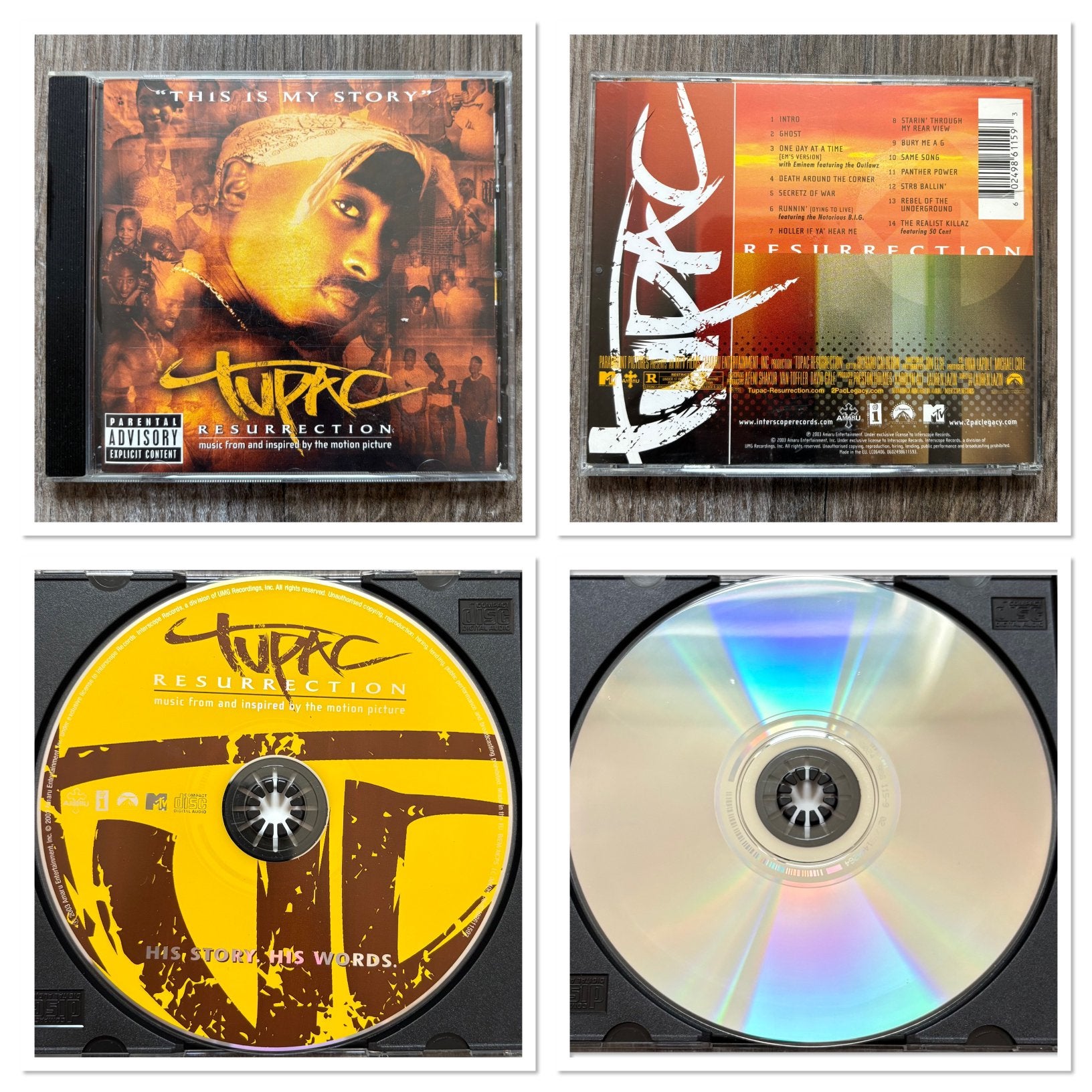 Tupac: Resurrection, Ophalen of Verzenden, Zo goed als nieuw