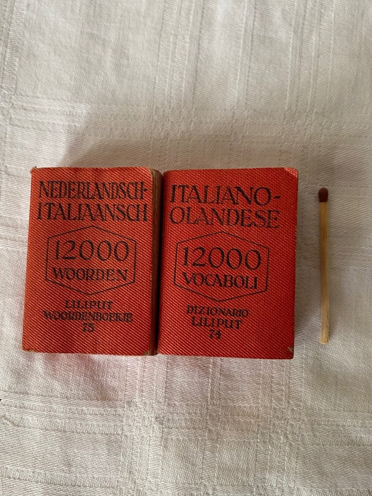 Lilliput- woordenboekjes vintage woordenboekjes, Ophalen of Verzenden, Onbekend, Gelezen, Overige uitgevers