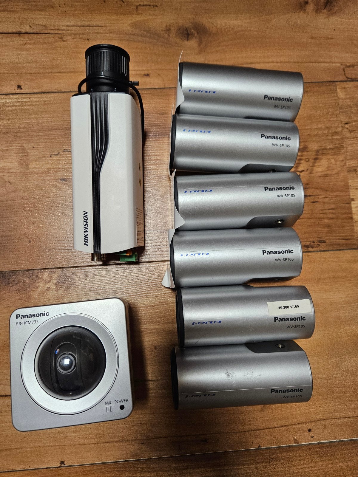 Partij nieuwe en gebruikte panasonic IP Camera's., Audio, Tv en Foto, Videobewaking, Ophalen, Zo goed als nieuw, Binnencamera